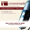 Crossroads Performance Tracks - This Little Light of Mine (Made Popular by Addison Road) [Performance Track]
